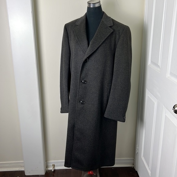 Vintage Freedman Boyfriend Oversized Outerwear Wool Trench Slouch Coat Sz large - Picture 4 of 13